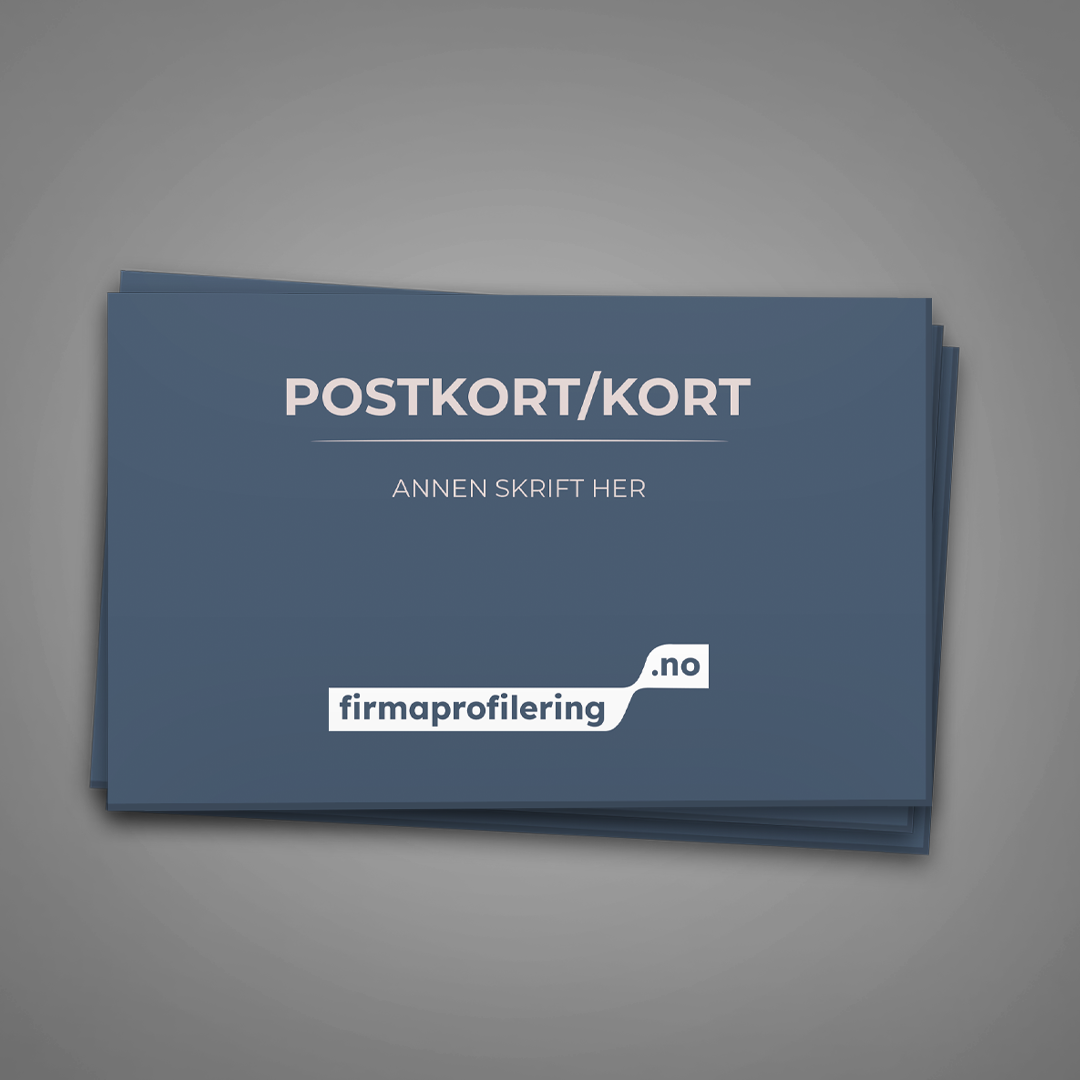 Postkort/kort
